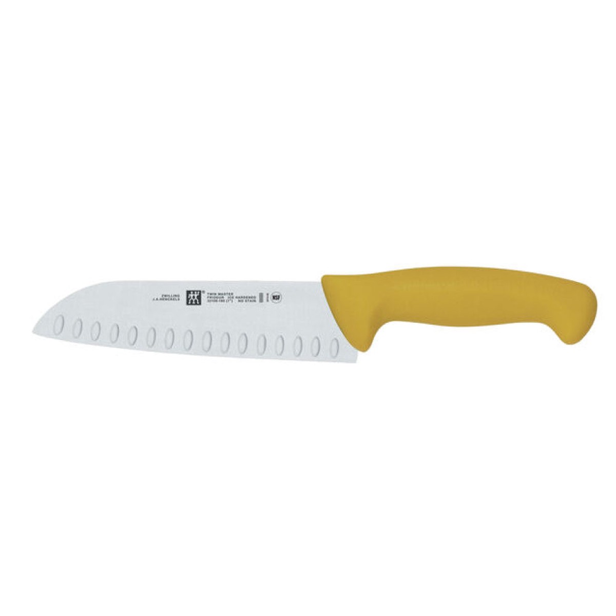 Zwilling Twin Master 7" Yellow Santoku Knife - 32108-180