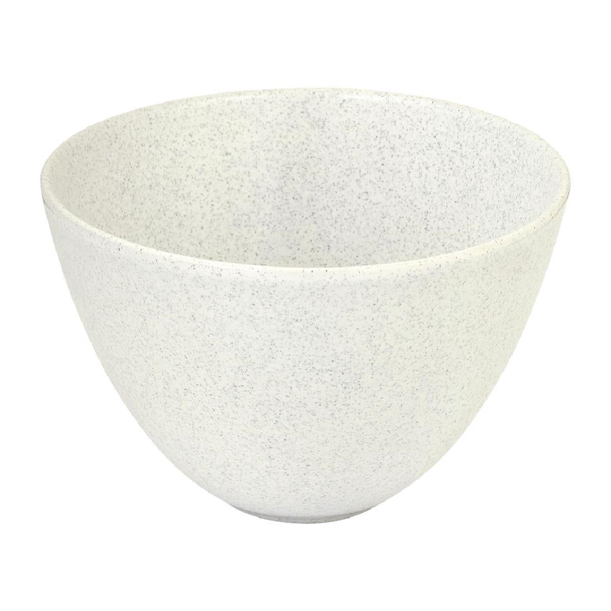 Zuma Matt White Deep Rice Bowls 137mm (3 Pack) (Pack of 3) PAS-FK852