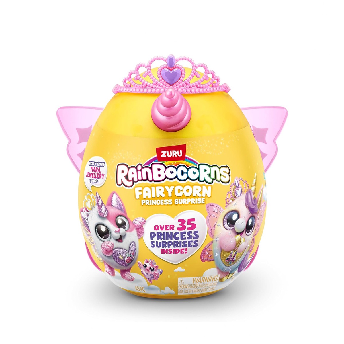 ZUR-9281 Rainbocorns Fairycorn Princess S6 Medium Egg with 35+ Princess Surprises