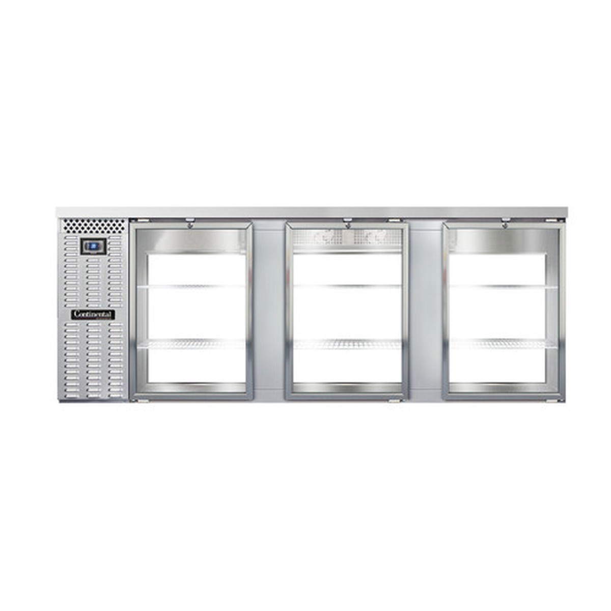 BB90SNSSGDPT | 90' | Back Bar Cabinet, Refrigerated, Pass-Thru