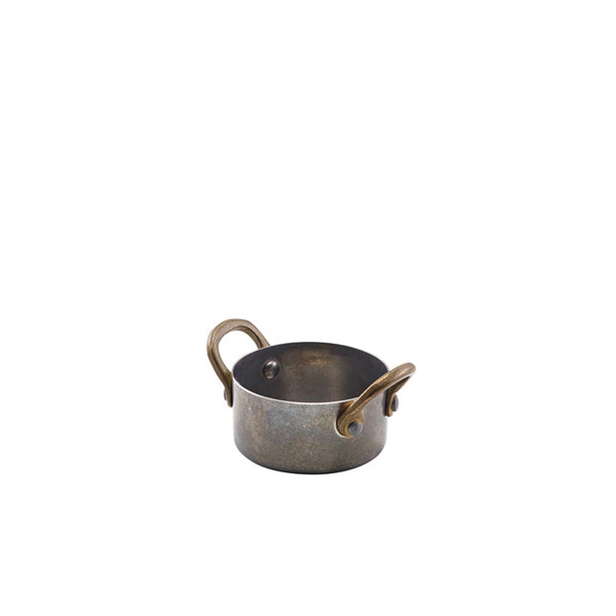 'GenWare Vintage Steel Mini Casserole Dish 7 x 3.75cm***Pack of 6***