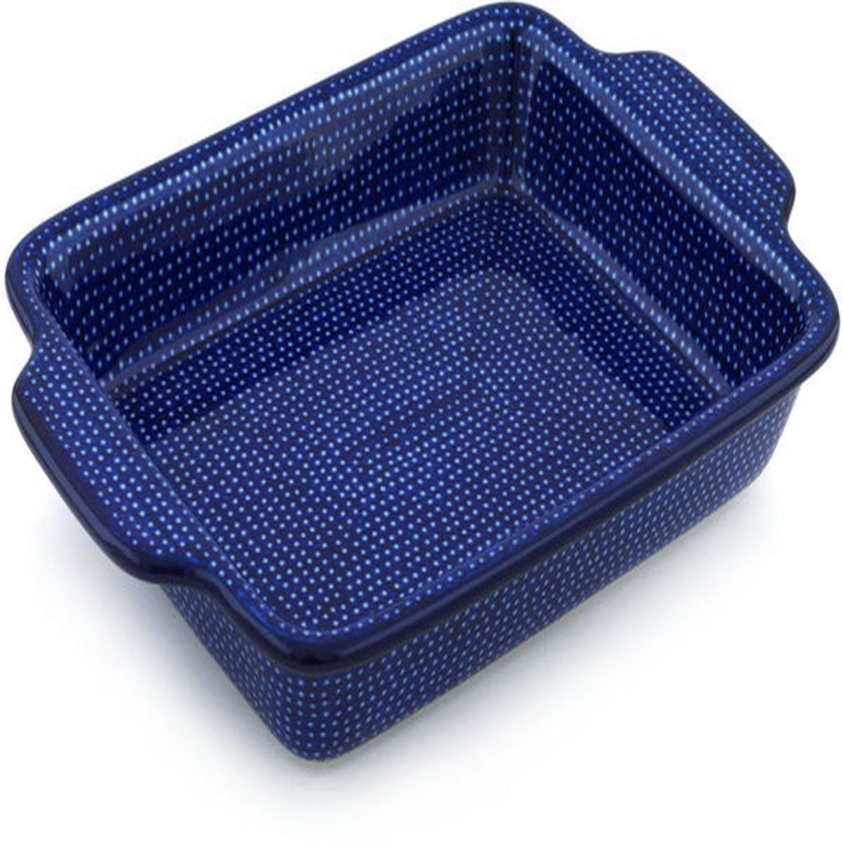Rectangular Baker with Handles 9-inch Starry Night Theme UNIKAT