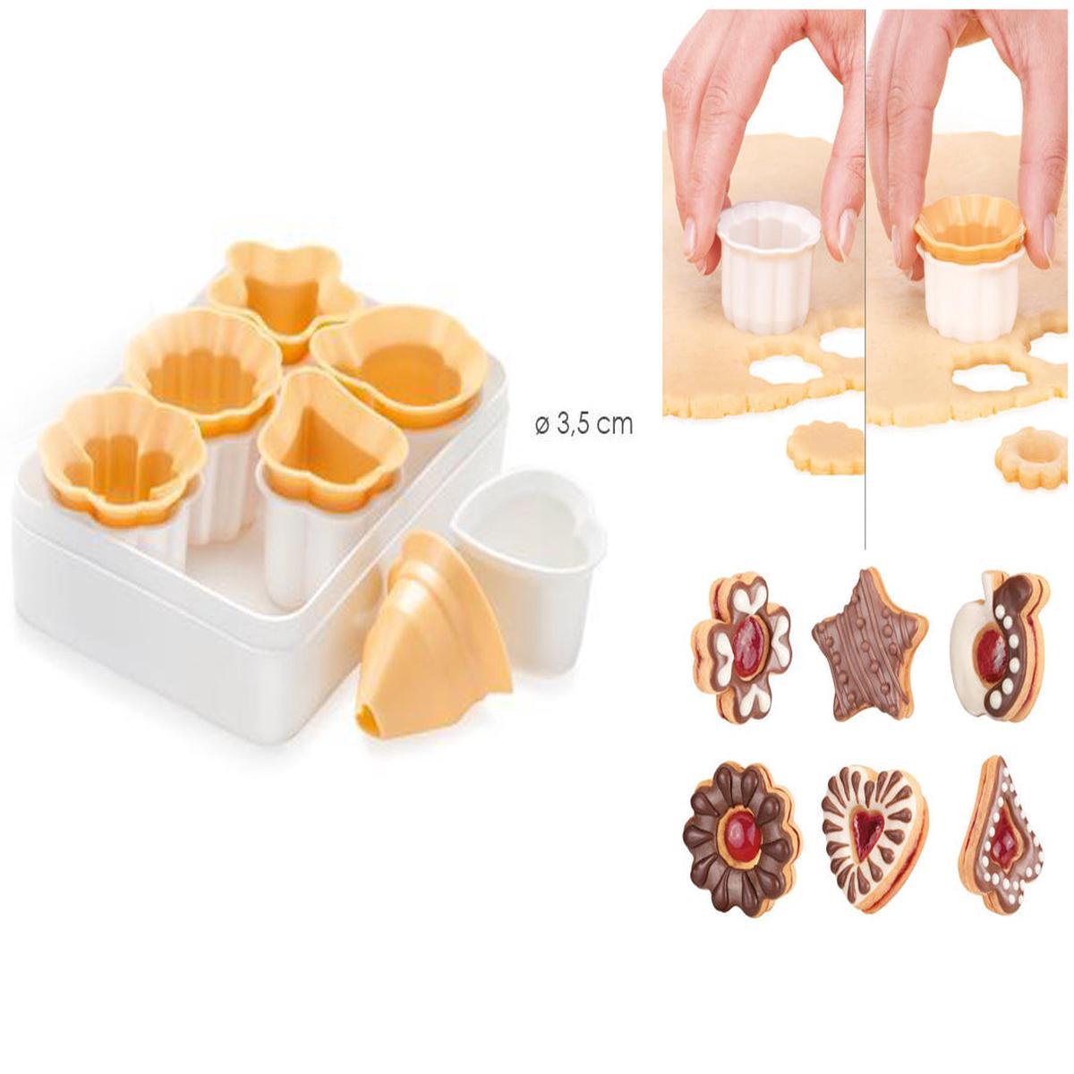 Tradional Shortbread Cutters x6