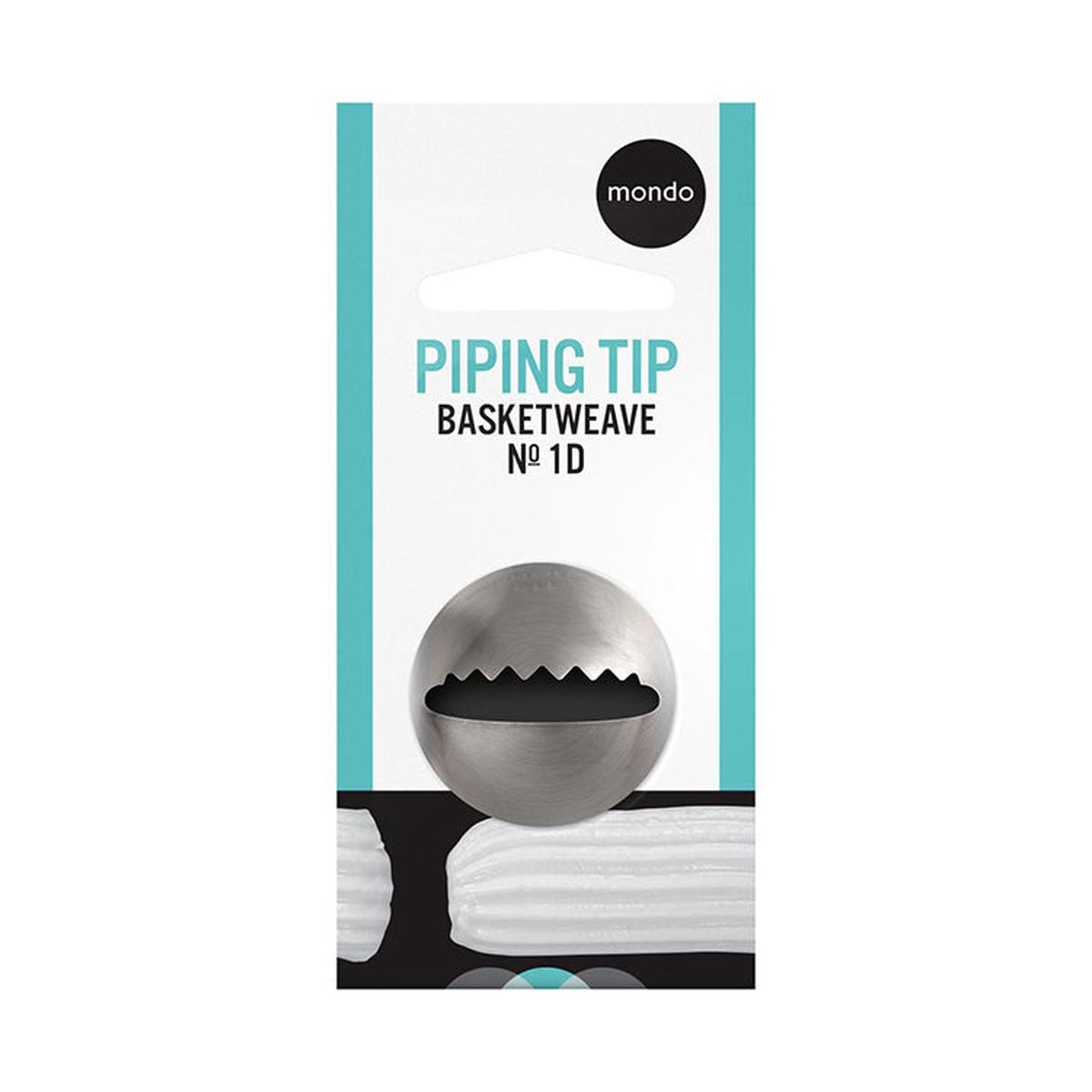 #1D Basketweave Piping Tip