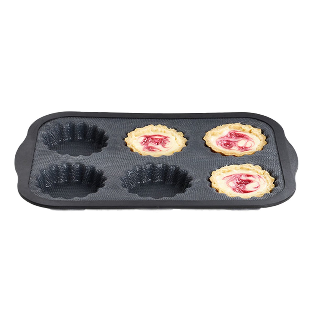 Zenker Glass Fibre Silicone Tartlet tray