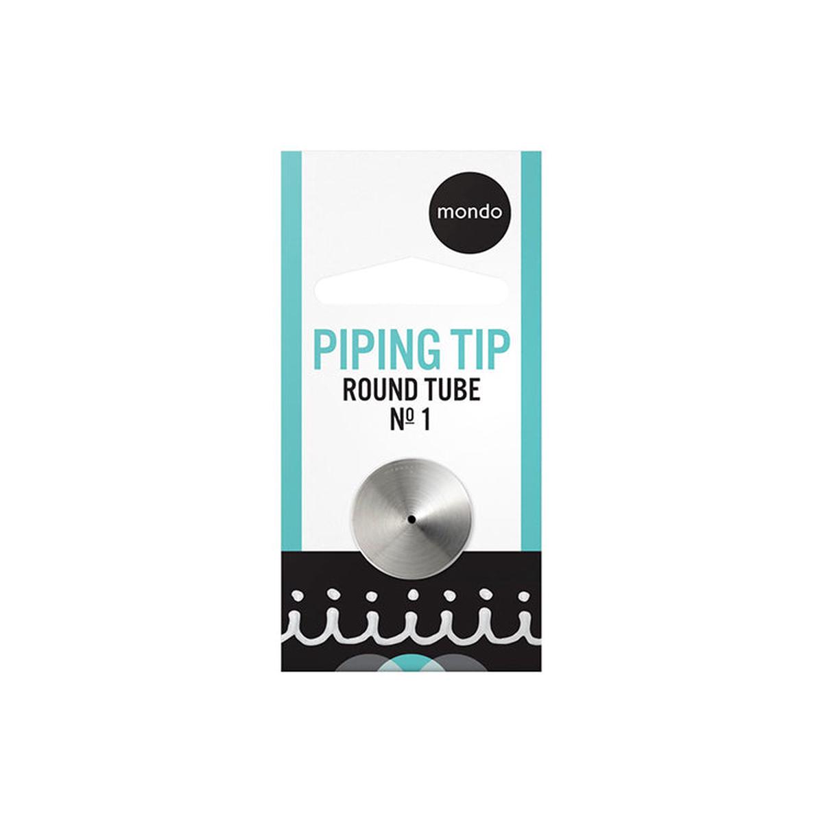 #1 Round Piping Tip