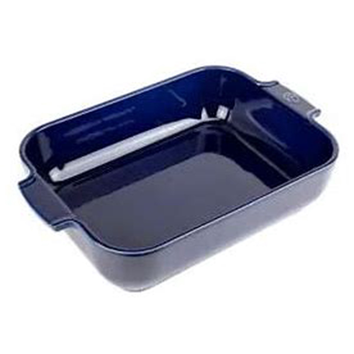 12.5" Rectangular Blue Ceramic Baking Dish