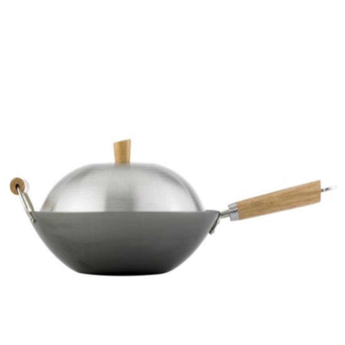 Carbon Steel Wok Set/4
