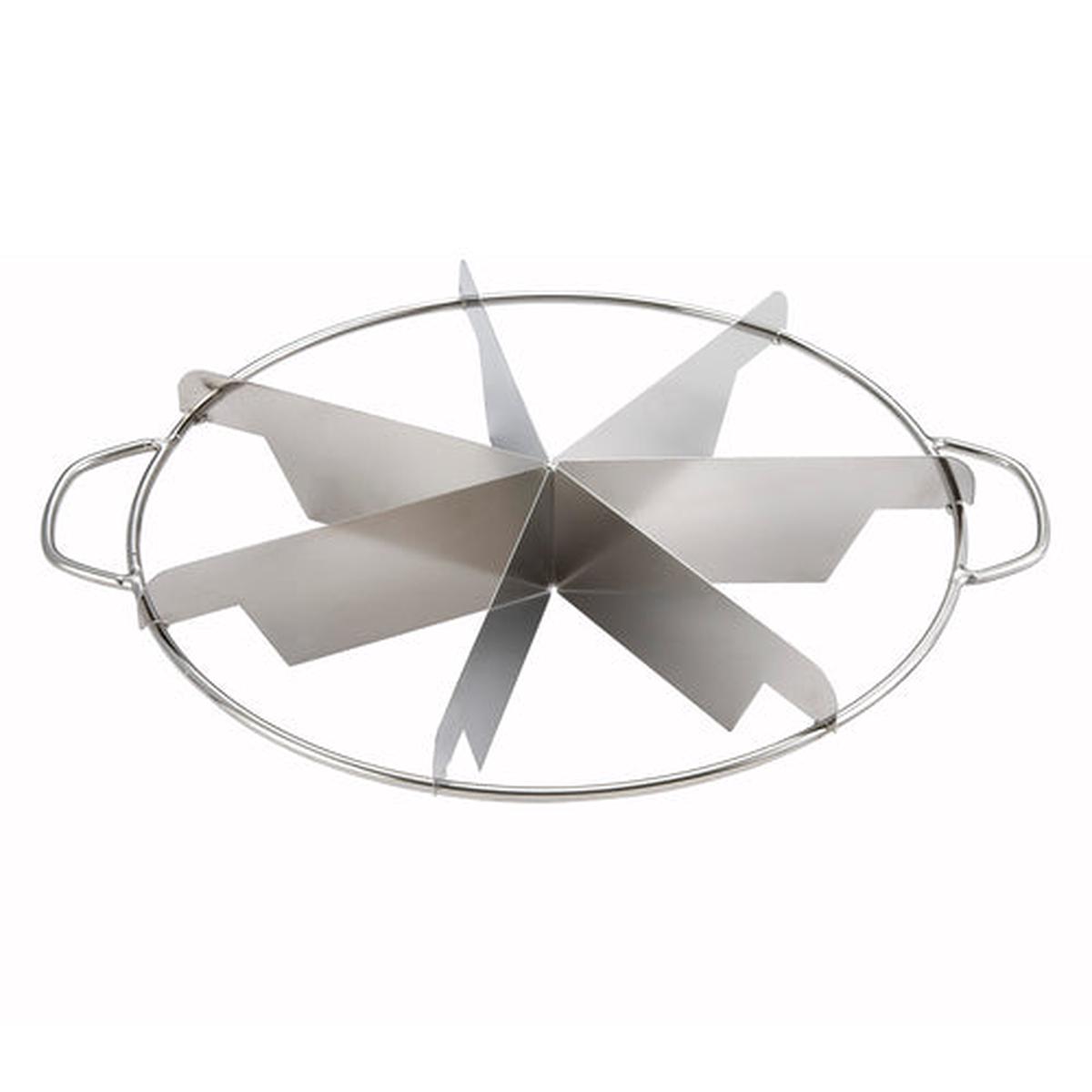 Winco SCU-7 7-Section Stainless Steel Pie Cutter