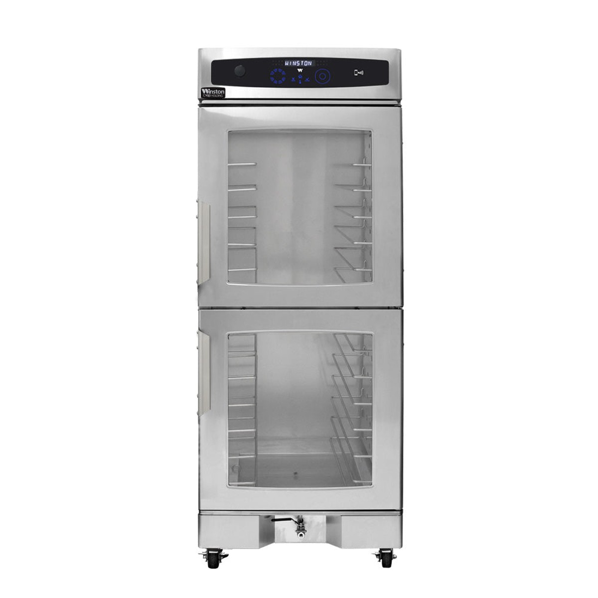 Winston HOV7-14UV CVap Full-Size Mobile Holding Cabinet Universal Pan Style - 14/28/28 Sheet Pan/Half-Sheet Pan/Hotel Pan Capacity, C-Touch Controls