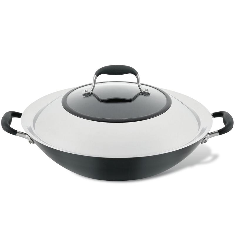 14-Inch Wok with Side Handles Wok Bronze