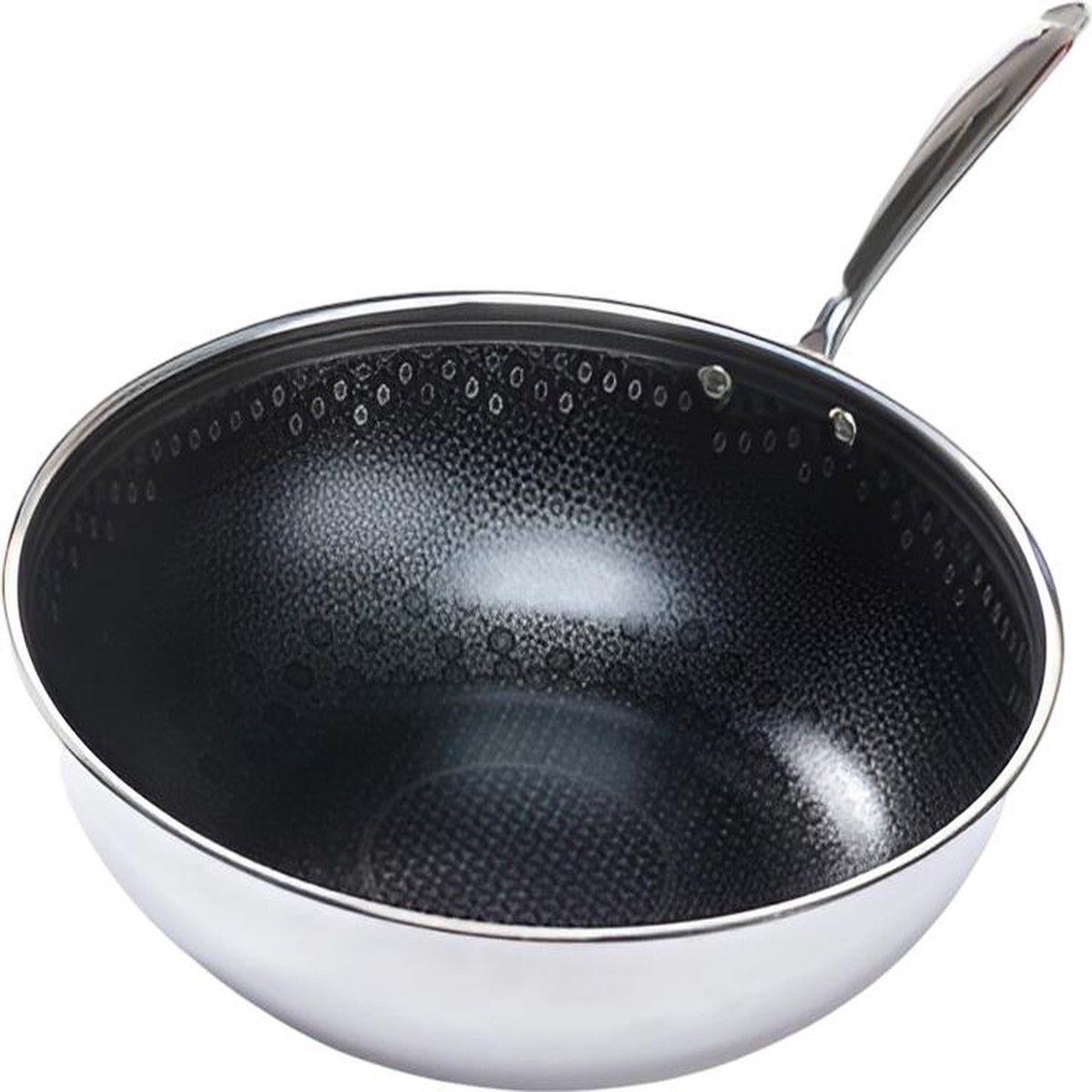 Black Cube Hybrid - CeramicQR 11.75" Quick Release Nonstick Wok - BCC2230 - DISCONTINUED