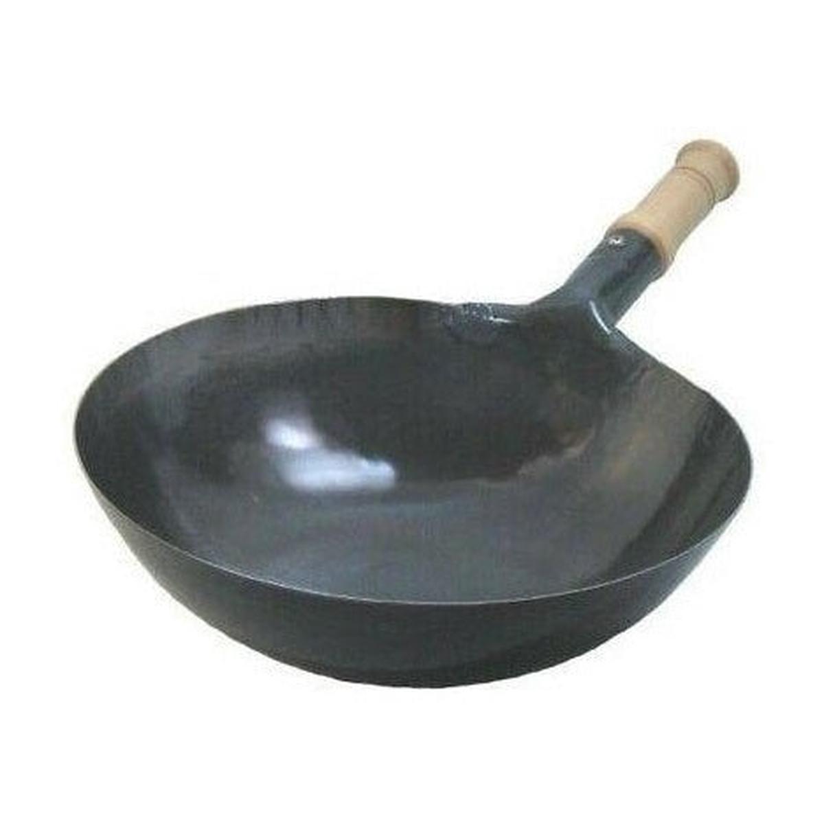 Yamada Launch Wok wood handle 36cm