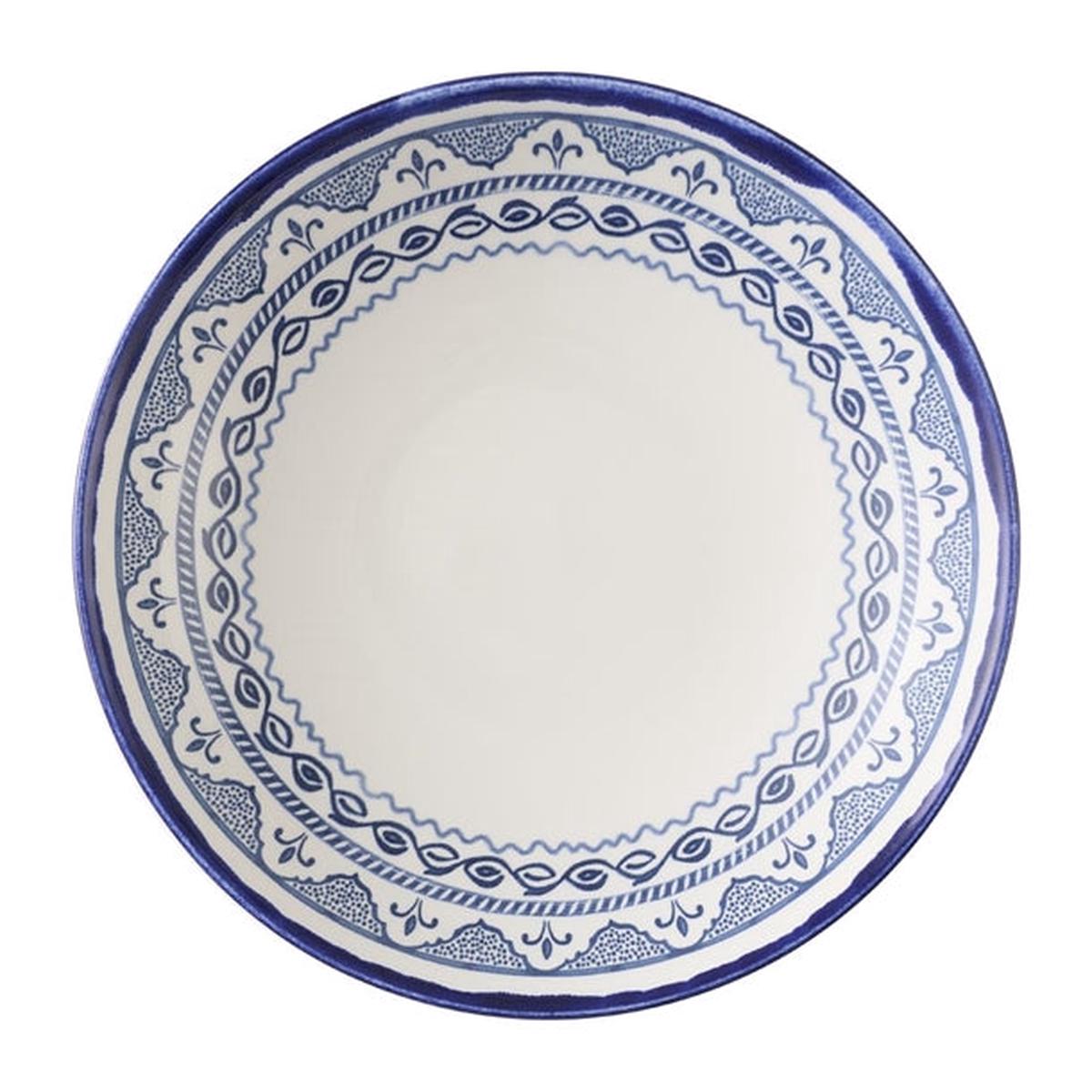 Dudson Harvest Moresque Coupe Bowls Blue 247mm (Pack of 12) - HX225