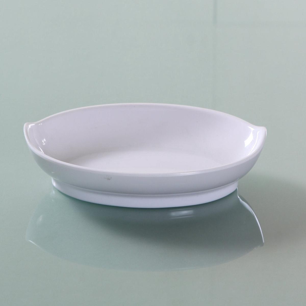 Yanco VE-410 Venice Deep Plate, Oval, 12 oz, 9.5" X 5.5", Melamine, Pack of 24