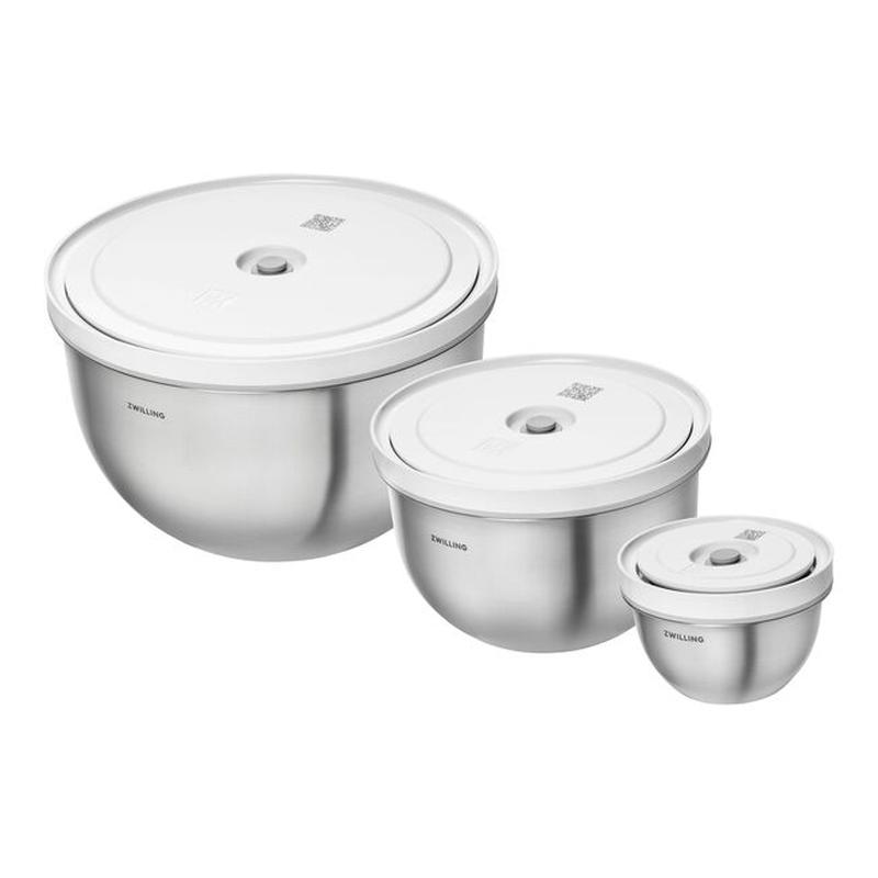 Zwilling Fresh & Save Stainless Steel Vacuum Bowl Set