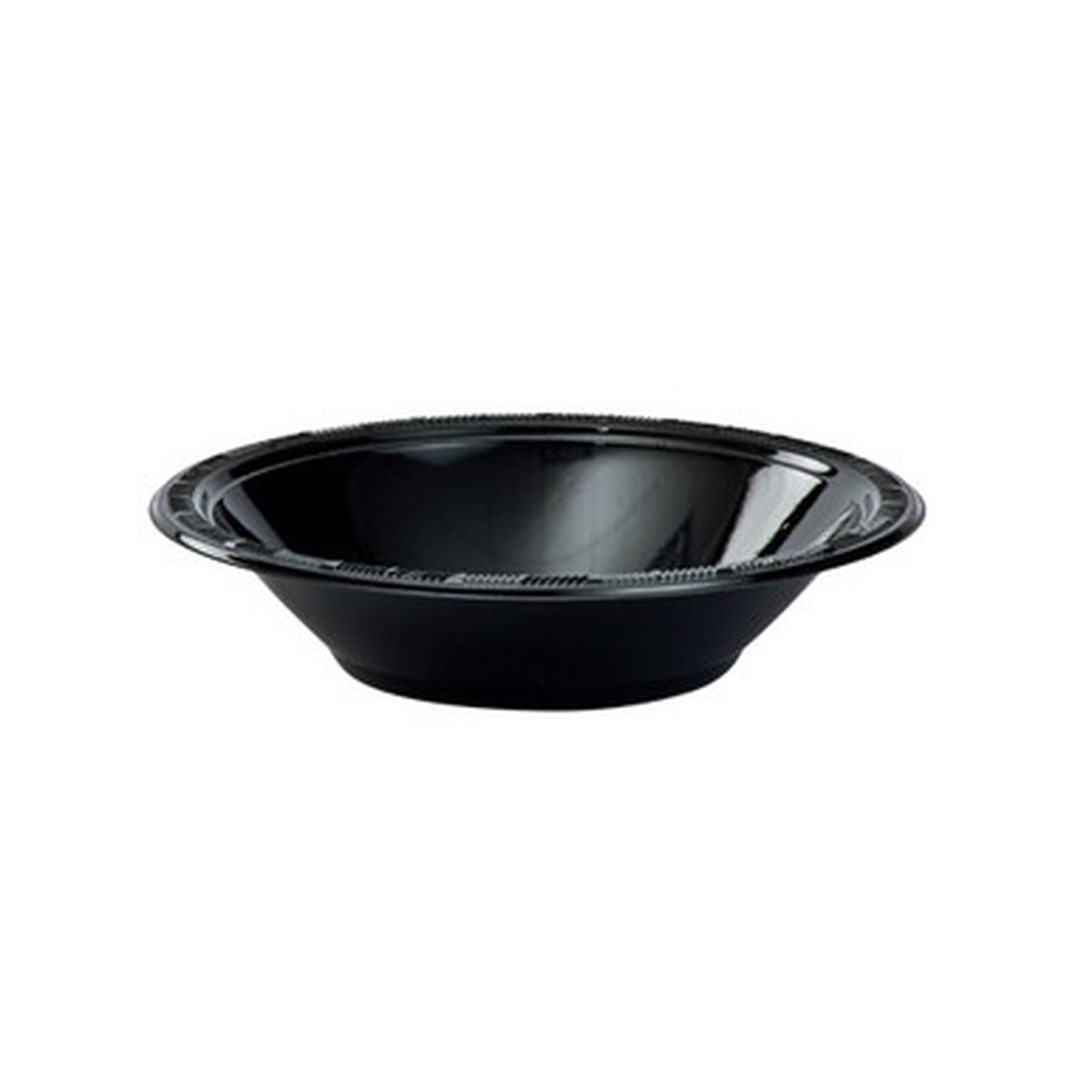 15 Oz Black Plastic Bowls (50 Count)