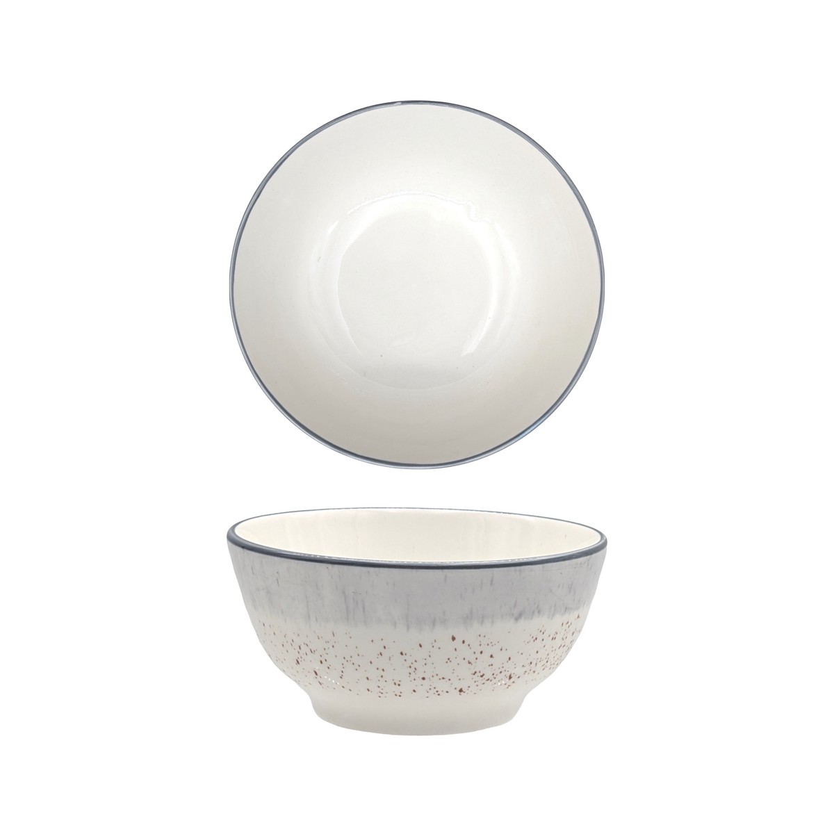 24 x Torquay Porcelain Rice Bowl 4.5" Multi Colour, 11cm Bone China