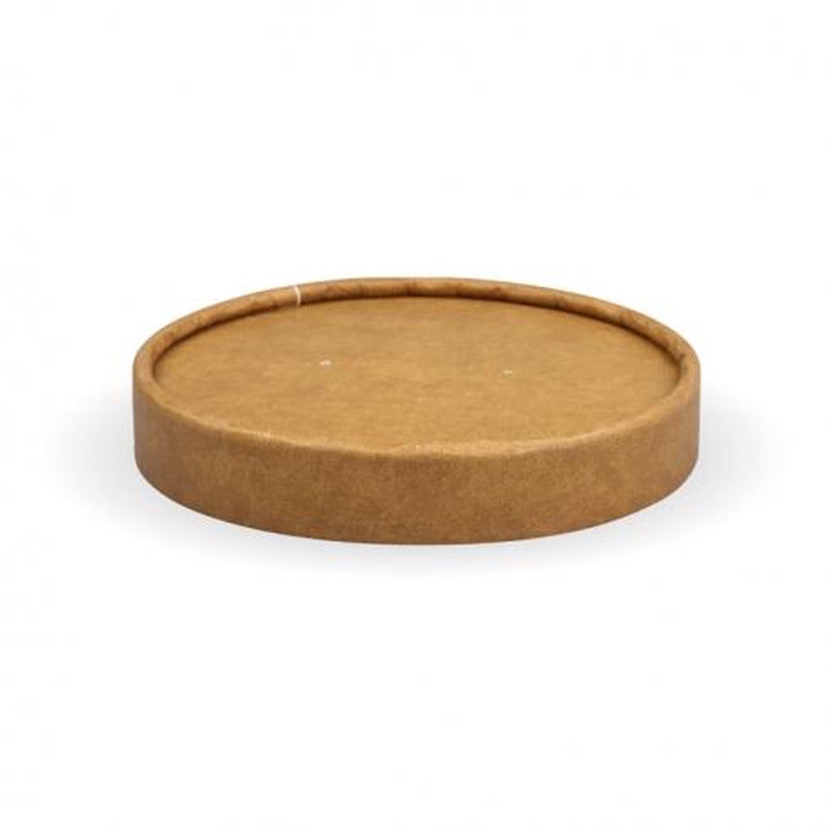 250ml (8oz) BioBowl paper lid - kraft - Carton of 500 units