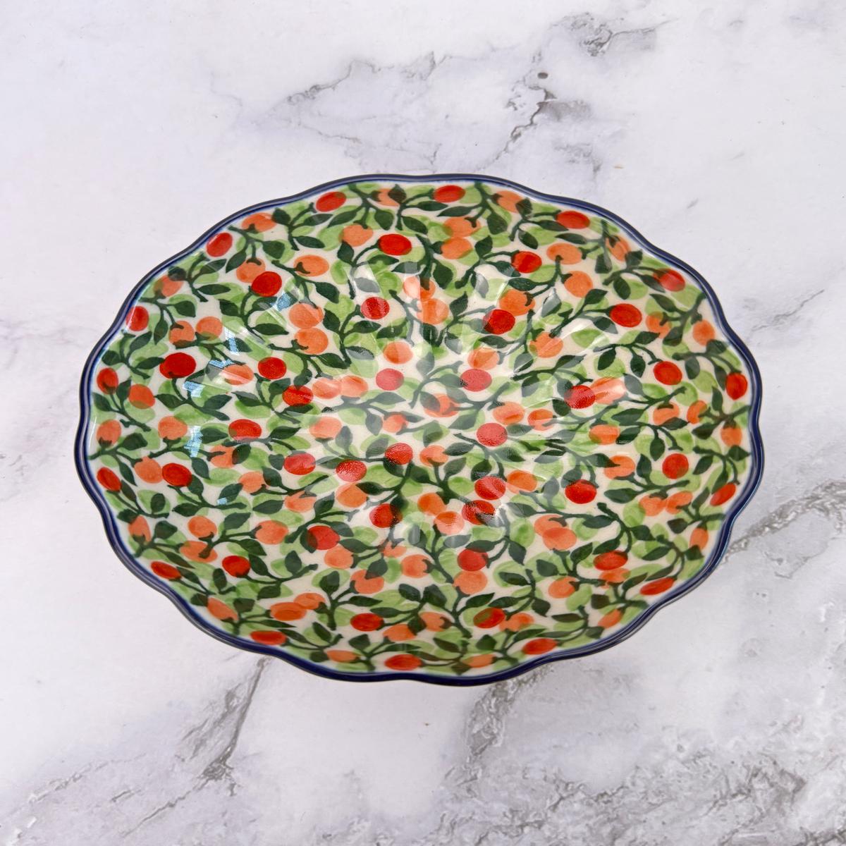 4.5" Unikat Scalloped Bowl - Shape 23 - Pattern U4806