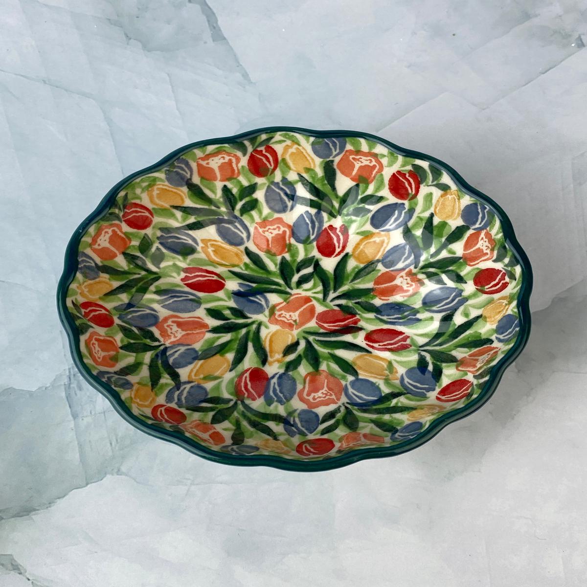 4.5" Unikat Scalloped Bowl - Shape 23 - Pattern U4226