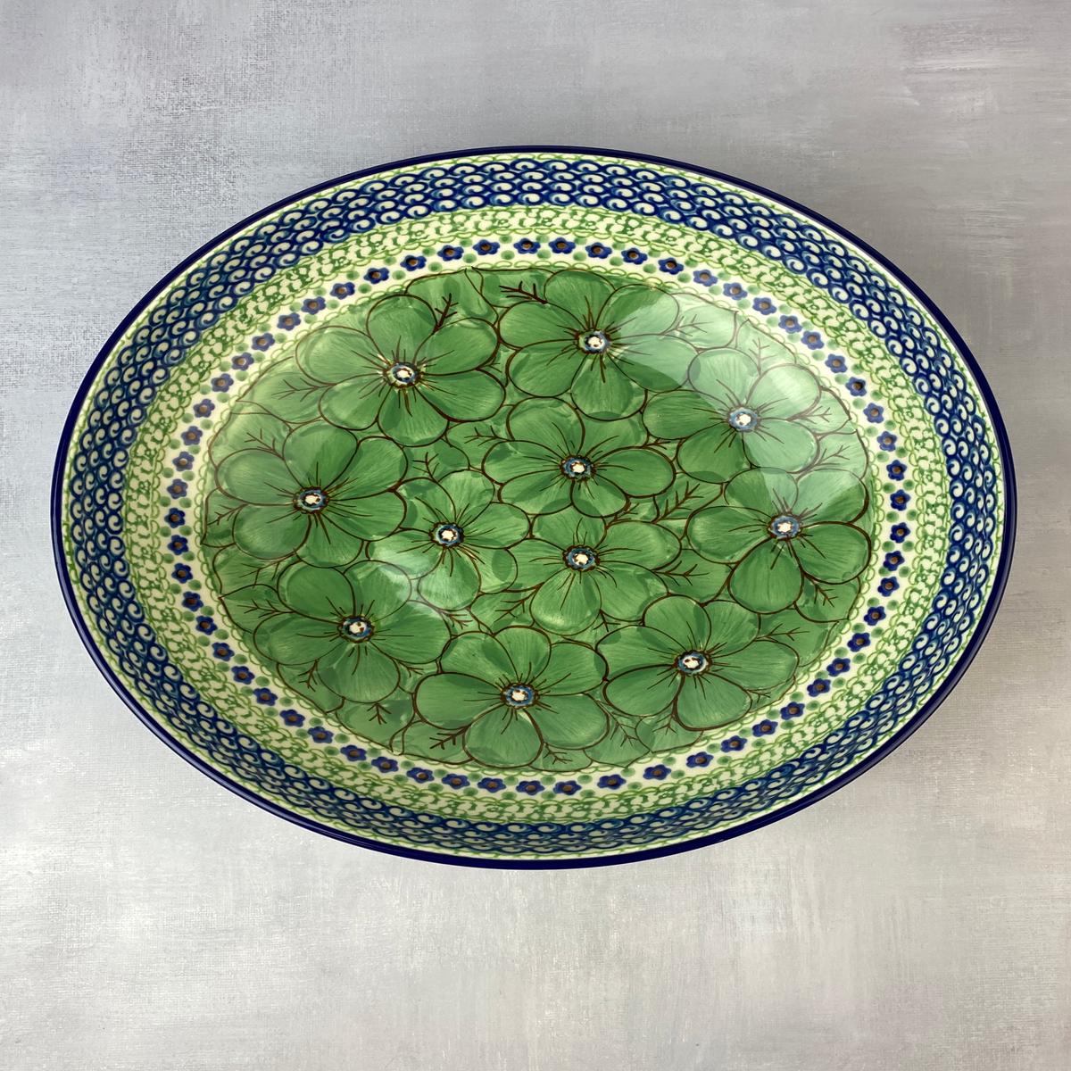 11" Unikat Serving Bowl - Shape C36 - Pattern U408D