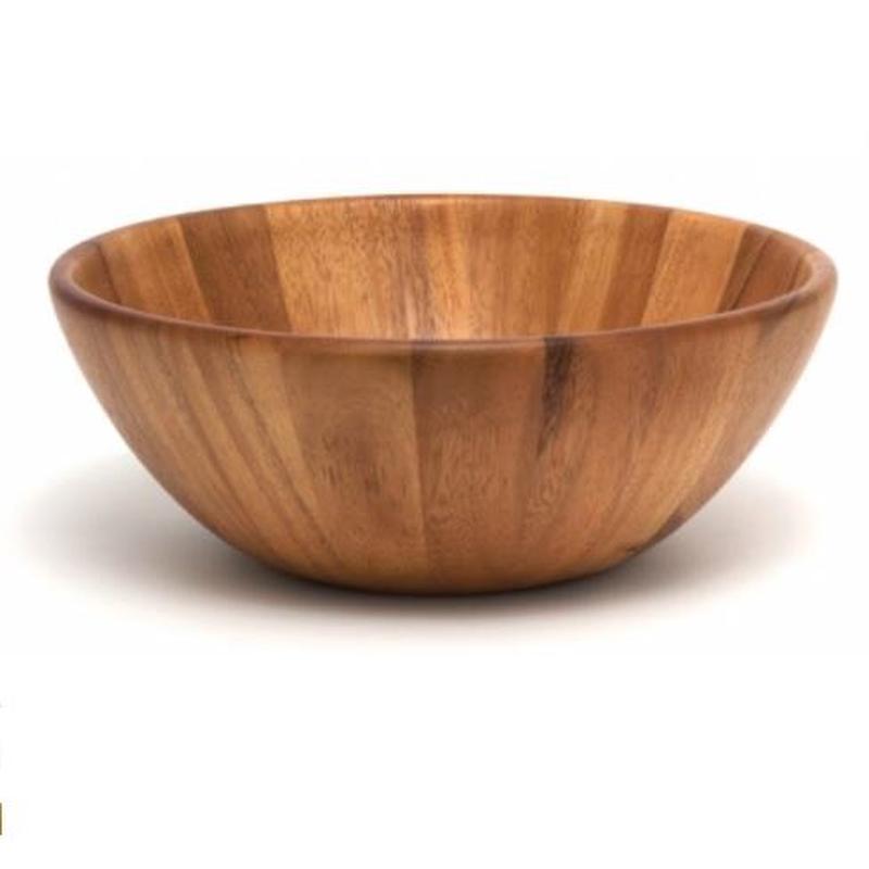 12" Acacia Round Flair Bowls
