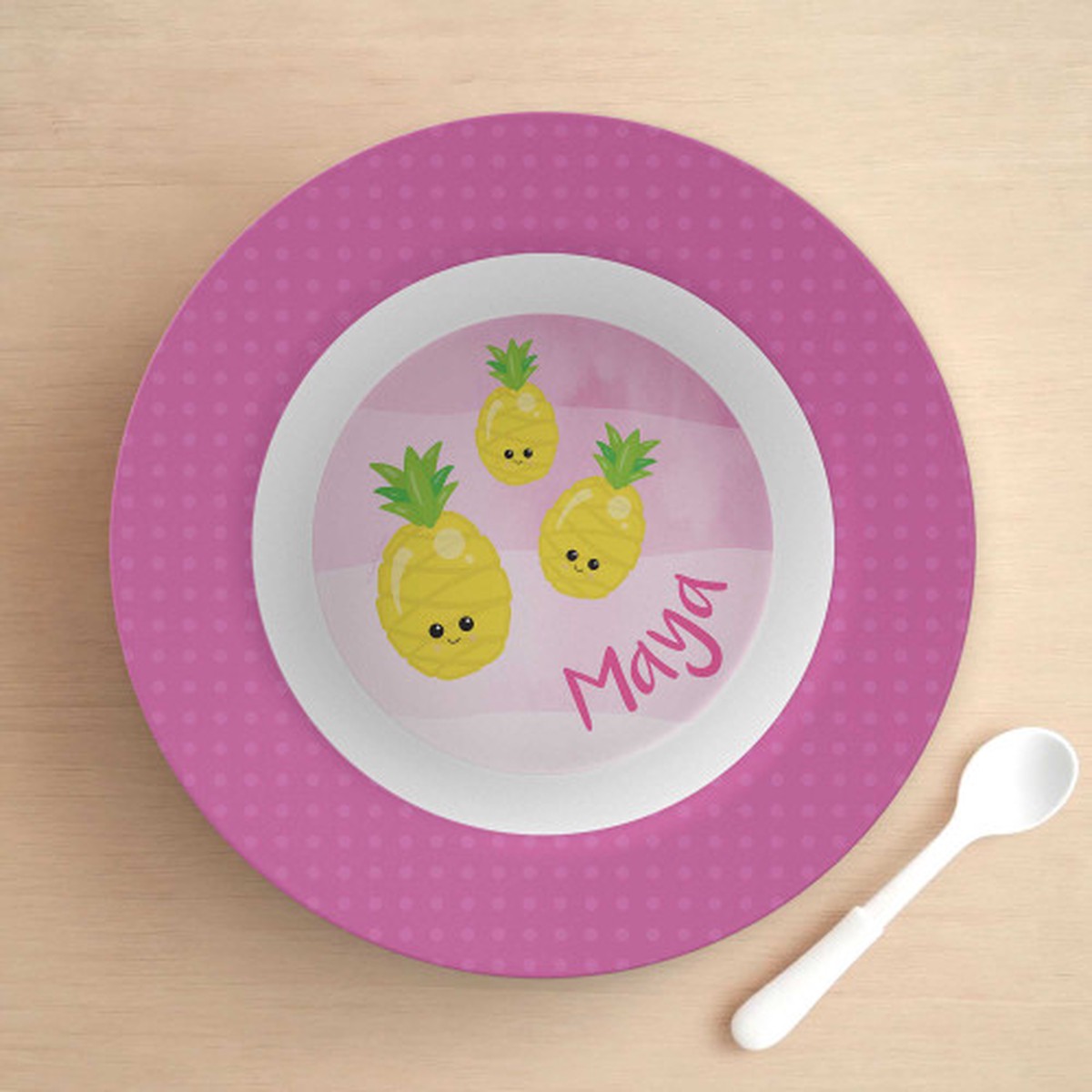 Yummy Pineapple Kids Bowl