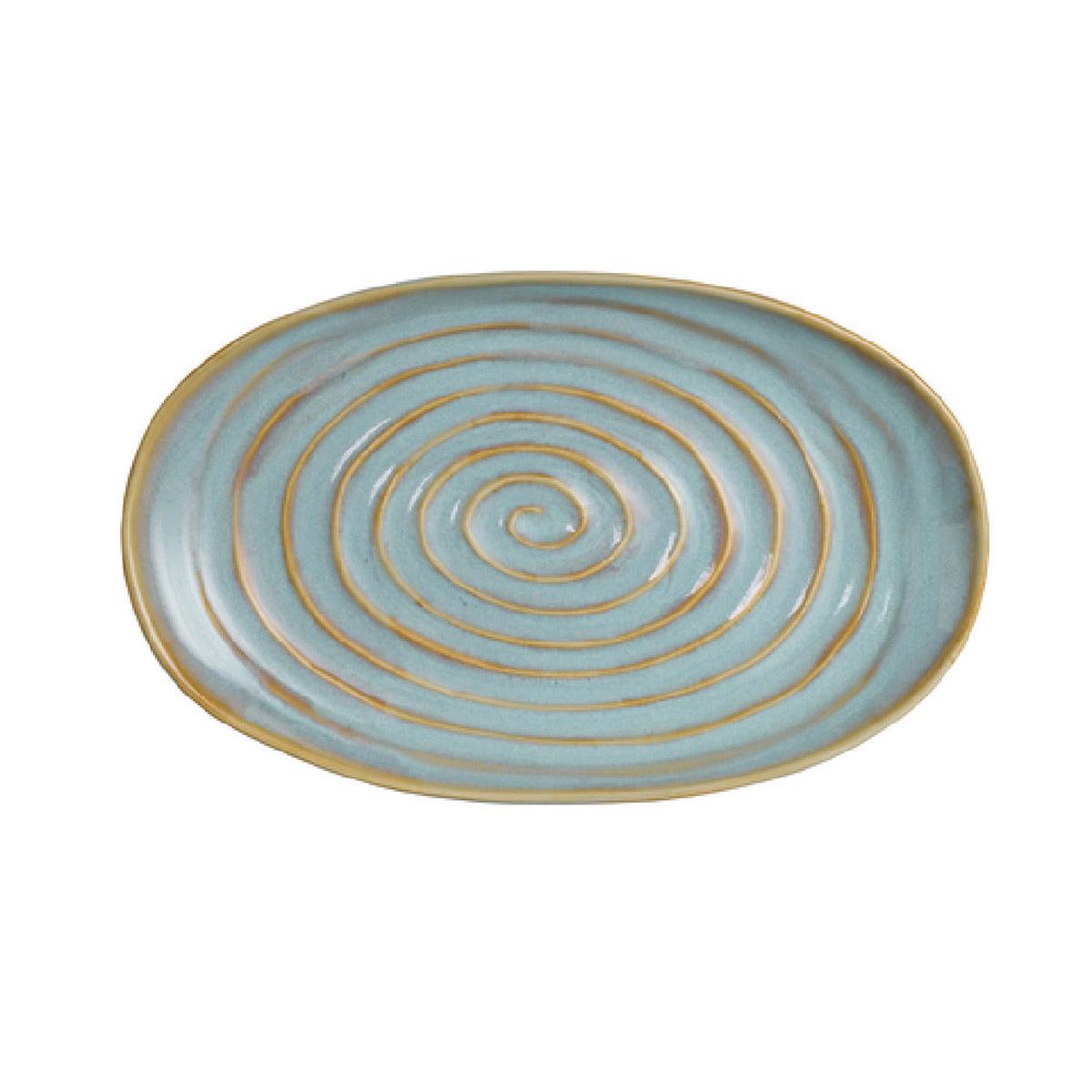 Steelite 6211FA005 11 Inch Oval Plate Porcelain Azores Mar - Pack of 12