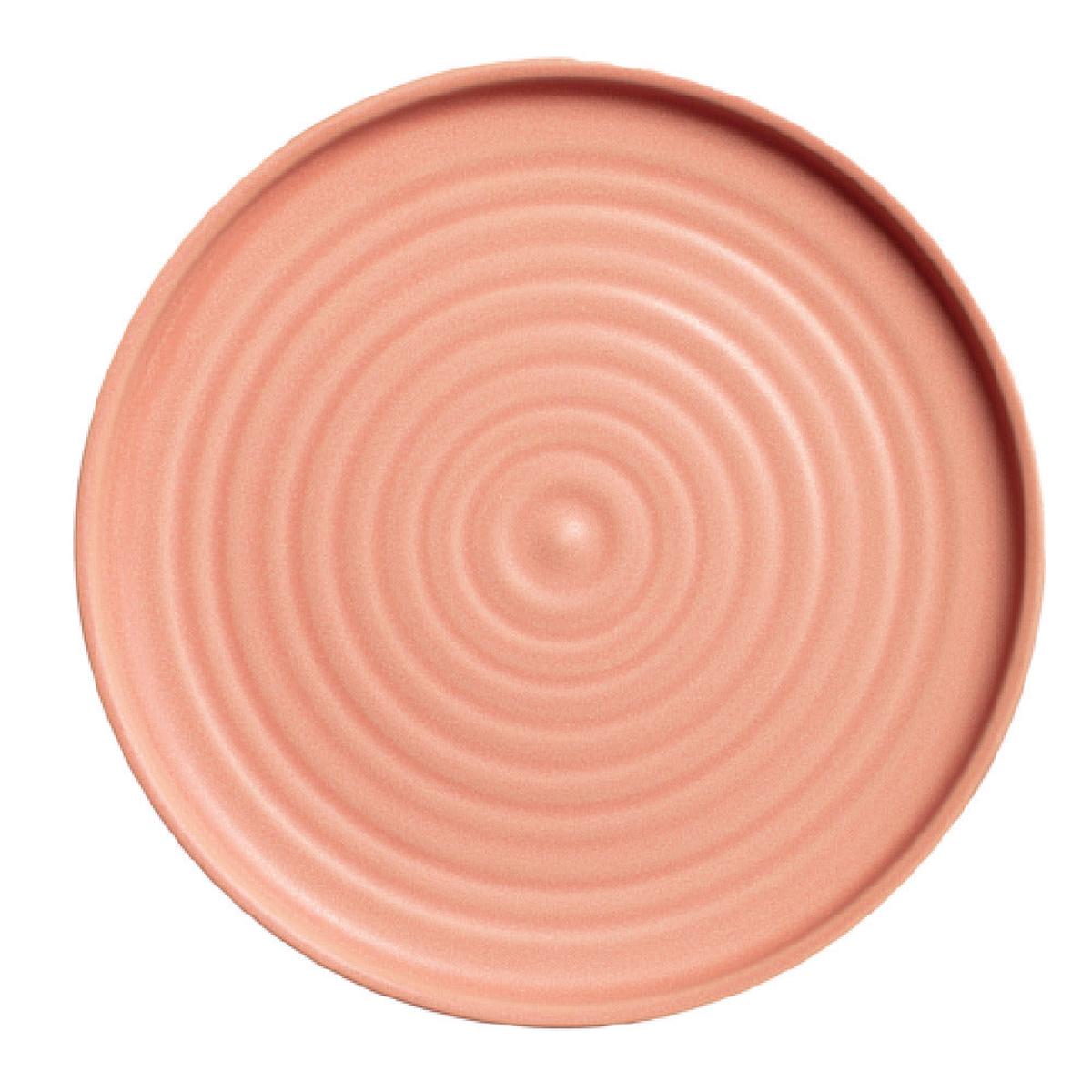 Vertex China E-D6-R 6-1/4 Inch Diameter Round Plate Stacking Embossed