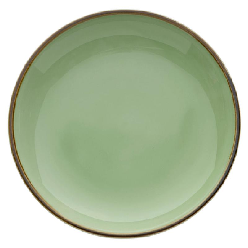 1880 Hospitality F1463067282 10-5/8 Inch Round Plate Deep Porcelain Celadon