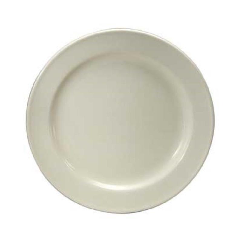 1880 Hospitality F1000000163 12 Inch Round Plate Wide Rim China