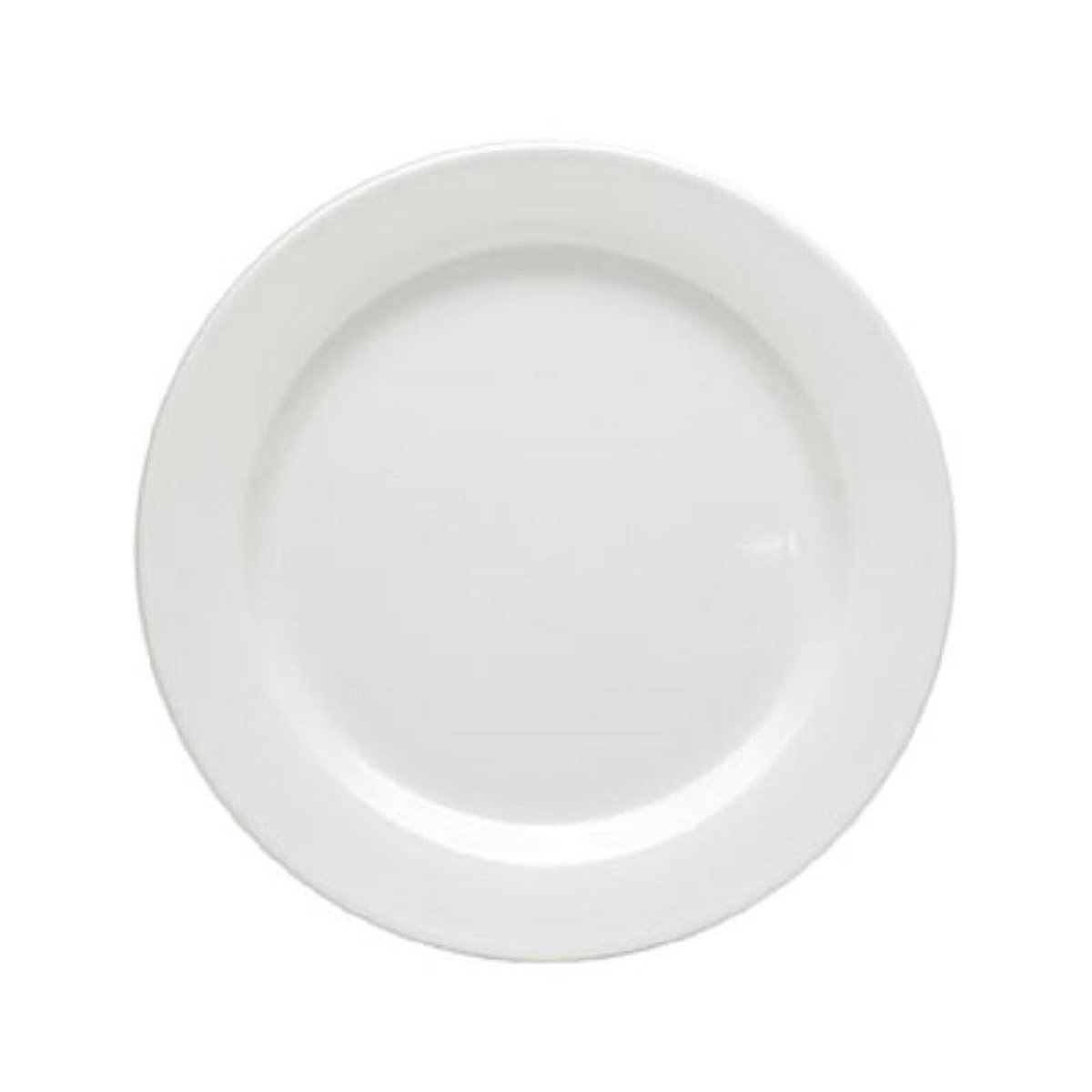 1880 Hospitality F1400000163 11-34 Inch Diameter Round Plate Bone White Vitrified Porcelain