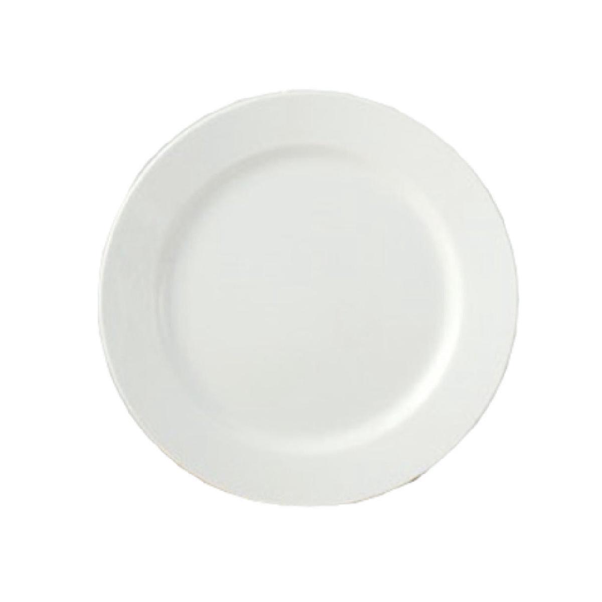 Yanco PS-9 9-1/2 Inch Round Dishwasher Oven Microwave Safe Porcelain Plate