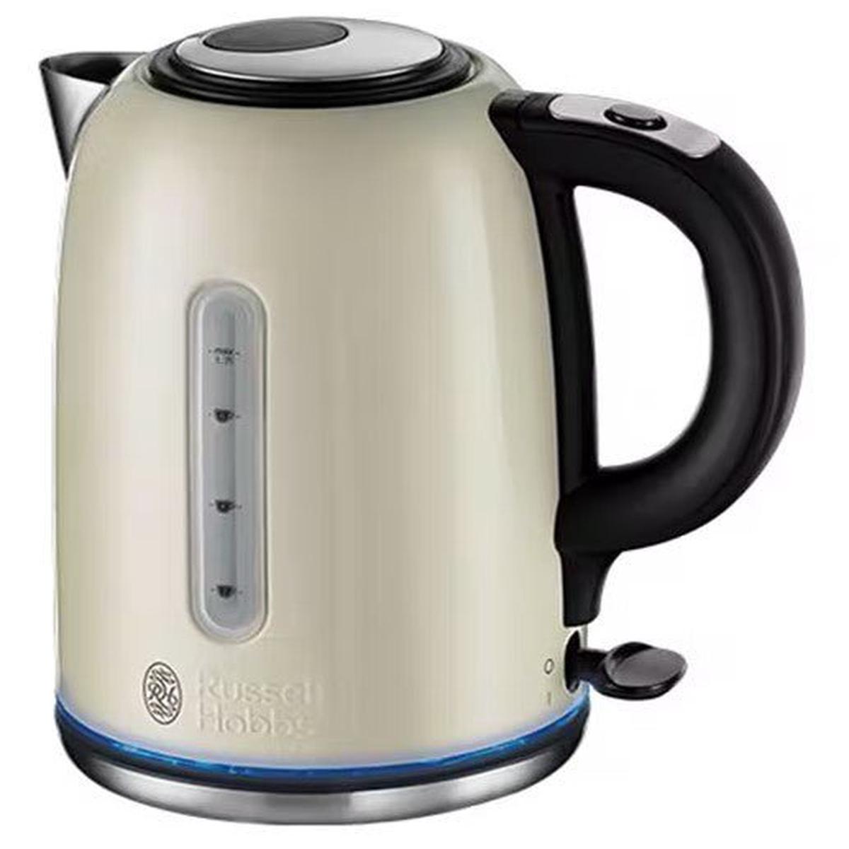 20461 I Russell Hobbs CREAM QUIET BOIL KETTLE
