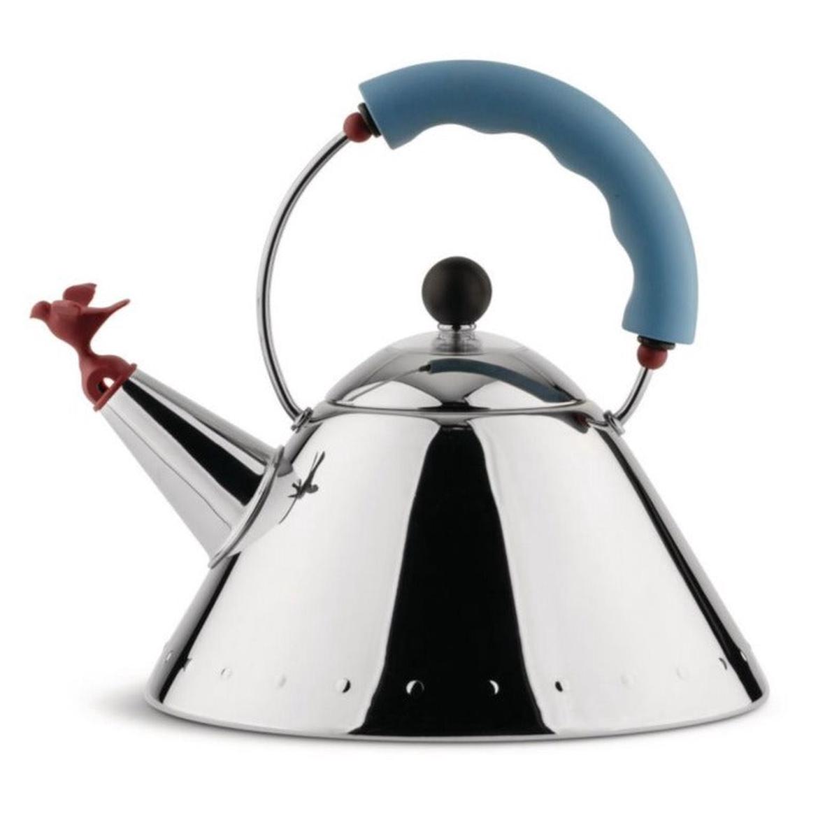 Alessi 9093 Induction Kettle - Light Blue